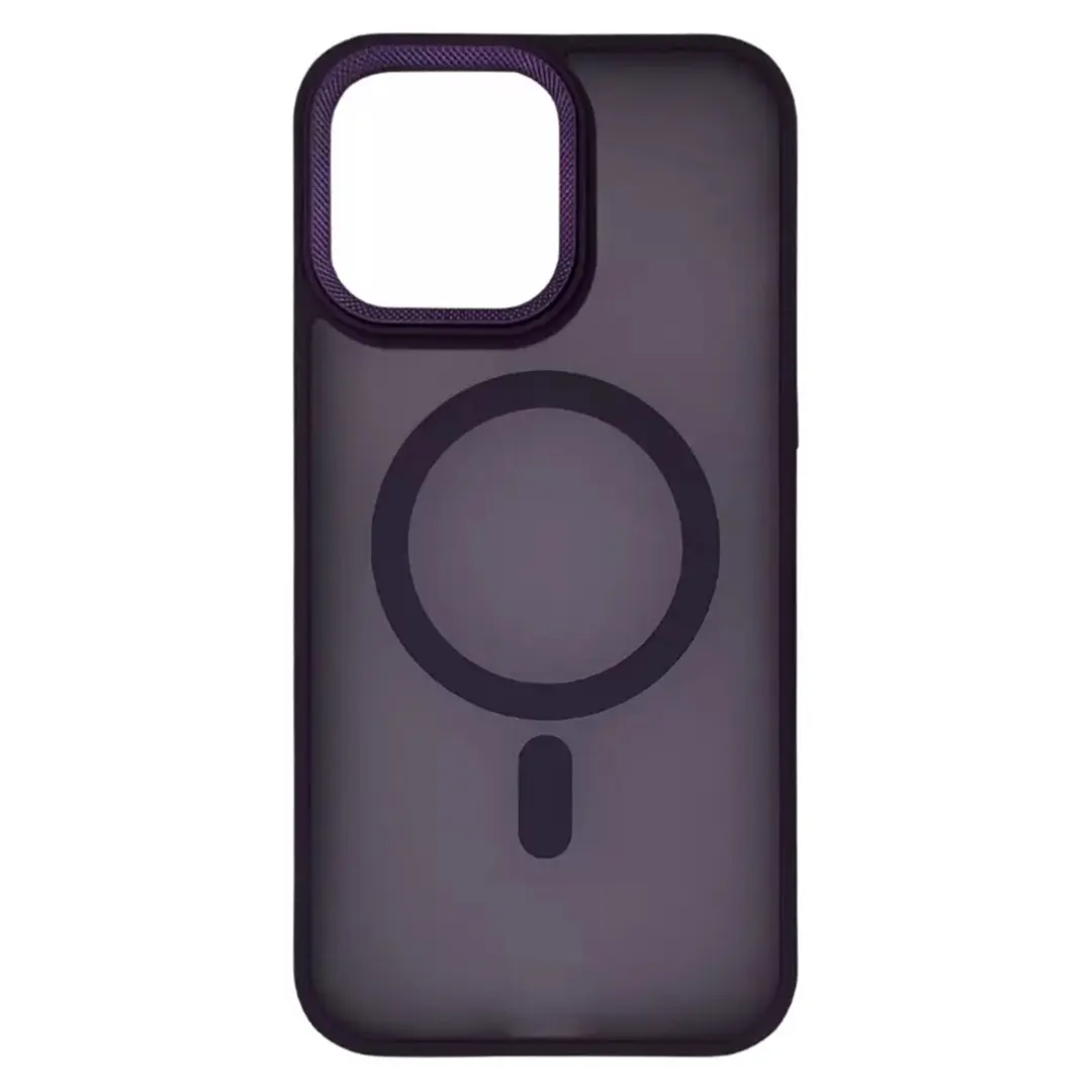 iPhone 15 Plus/iPhone 14 Plus MagSafe Cam Smoke Twotone Eco Dark Purple